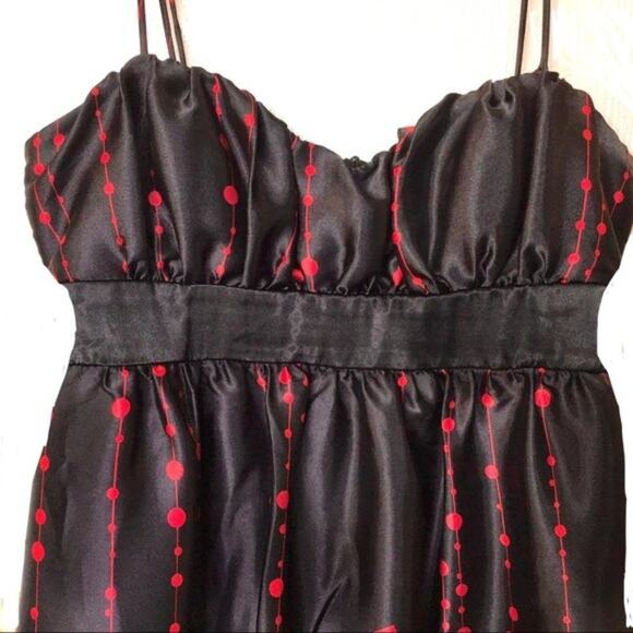 y2k Formal Dress Prom Homecoming Sweetheart Neck Spaghetti Strap Bow Back Retro - Picture 4 of 14